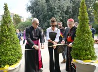 Первый вице-президент Мехрибан Алиева приняла участие в церемонии открытия проекта реставрации катакомб Святой Коммодиллы в Ватикане (ФОТО/ВИДЕО)