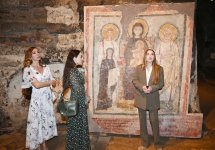 Первый вице-президент Мехрибан Алиева приняла участие в церемонии открытия проекта реставрации катакомб Святой Коммодиллы в Ватикане (ФОТО/ВИДЕО)