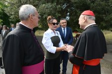 Первый вице-президент Мехрибан Алиева приняла участие в церемонии открытия проекта реставрации катакомб Святой Коммодиллы в Ватикане (ФОТО/ВИДЕО)