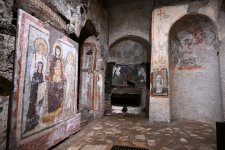 Первый вице-президент Мехрибан Алиева приняла участие в церемонии открытия проекта реставрации катакомб Святой Коммодиллы в Ватикане (ФОТО/ВИДЕО)