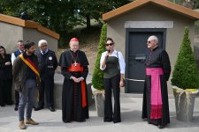 Первый вице-президент Мехрибан Алиева приняла участие в церемонии открытия проекта реставрации катакомб Святой Коммодиллы в Ватикане (ФОТО/ВИДЕО)