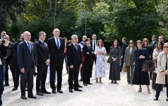 Первый вице-президент Мехрибан Алиева приняла участие в церемонии открытия проекта реставрации катакомб Святой Коммодиллы в Ватикане (ФОТО/ВИДЕО)