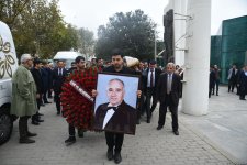 В Баку прошла церемония прощания с корифеем национального искусства Рамизом Гулиевым (Обновлено)(ФОТО)