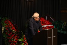 В Баку прошла церемония прощания с корифеем национального искусства Рамизом Гулиевым (Обновлено)(ФОТО)