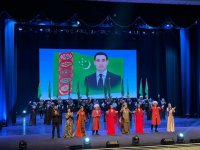 Дни культуры Туркменистана в Азербайджане завершились красочной концертной программой в Гяндже (ФОТО)