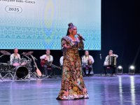 Дни культуры Туркменистана в Азербайджане завершились красочной концертной программой в Гяндже (ФОТО)