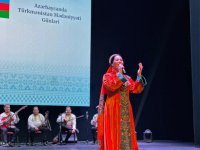 Дни культуры Туркменистана в Азербайджане завершились красочной концертной программой в Гяндже (ФОТО)
