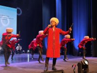 Дни культуры Туркменистана в Азербайджане завершились красочной концертной программой в Гяндже (ФОТО)