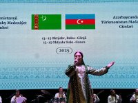 Дни культуры Туркменистана в Азербайджане завершились красочной концертной программой в Гяндже (ФОТО)