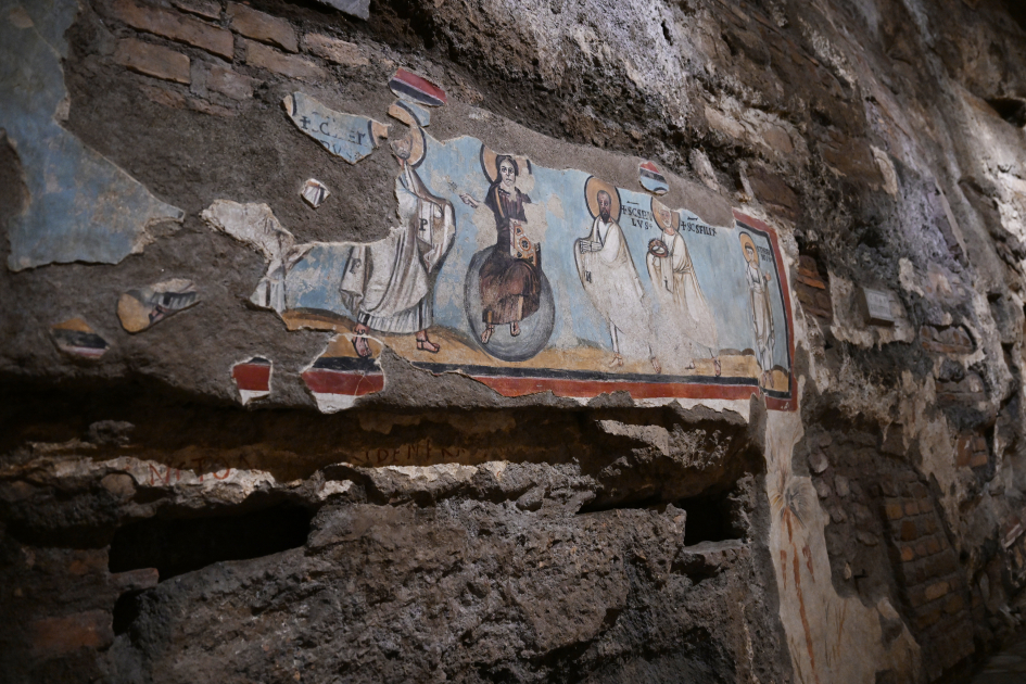 Первый вице-президент Мехрибан Алиева приняла участие в церемонии открытия проекта реставрации катакомб Святой Коммодиллы в Ватикане (ФОТО/ВИДЕО)