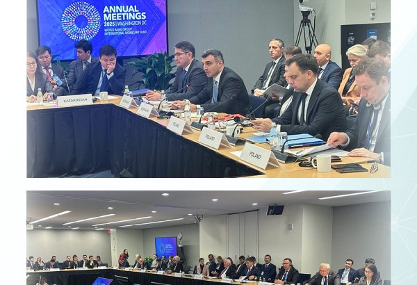 Обсуждены перспективы сотрудничества между ЦБ Азербайджана, ВБ и МВФ
