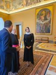 Первый вице-президент Мехрибан Алиева встретилась с Папой Римским Львом XIV (ФОТО/ВИДЕО)