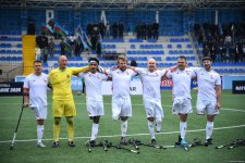 Сборная Азербайджана по футболу среди ампутантов одержала первую победу в Лиге наций в Баку (ФОТО)
