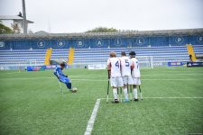 Сборная Азербайджана по футболу среди ампутантов одержала первую победу в Лиге наций в Баку (ФОТО)