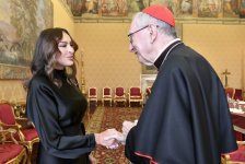 Первый вице-президент Мехрибан Алиева встретилась с государственным секретарём Ватикана (ФОТО)