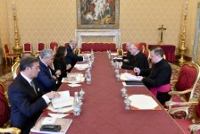 Первый вице-президент Мехрибан Алиева встретилась с государственным секретарём Ватикана (ФОТО)