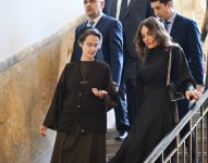 Первый вице-президент Мехрибан Алиева встретилась с президентом Губернаторства Государства-Городa Ватикан (ФОТО)