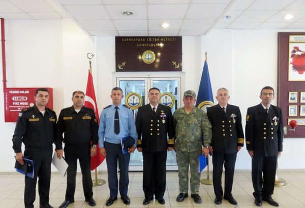 Азербайджанские военнослужащие прошли курс повышения квалификации по программе "Борьба с пожаром" (ФОТО)