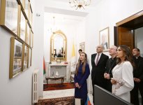 Первый вице-президент Мехрибан Алиева приняла участие в церемонии открытия административного офиса посольства Азербайджана при Святом Престоле (ФОТО)