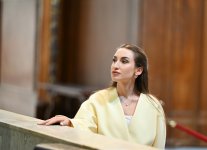 Первый вице-президент Мехрибан Алиева ознакомилась с реставрационными работами, проведенными в Базилике Святого Петра в Ватикане (ФОТО)