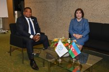 Сахиба Гафарова встретилась с генеральным секретарём МПС (ФОТО)