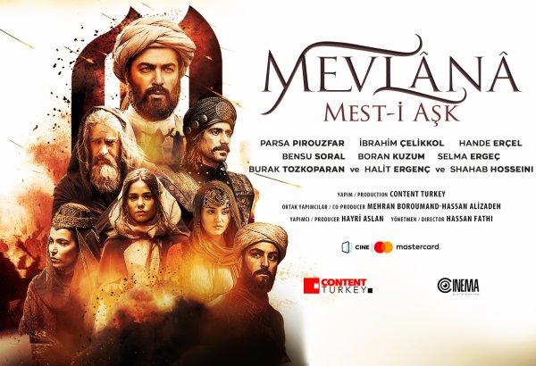 Эксклюзивно в CineMastercard представлена премьера исторической драмы Mevlana Mest-i Aşk (ВИДЕО)