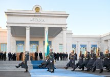 Президент Ильхам Алиев прибыл с государственным визитом в Казахстан (ФОТО/ВИДЕО)