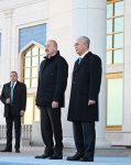 Президент Ильхам Алиев прибыл с государственным визитом в Казахстан (ФОТО/ВИДЕО)