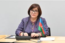 Сахиба Гафарова встретилась с председателями парламентов Намибии и Боснии и Герцеговины (ФОТО)