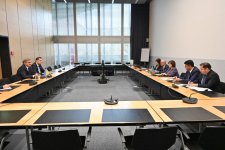 Сахиба Гафарова встретилась с председателями парламентов Намибии и Боснии и Герцеговины (ФОТО)