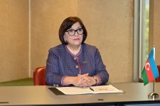Сахиба Гафарова встретилась с председателями парламентов Намибии и Боснии и Герцеговины (ФОТО)
