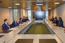 Сахиба Гафарова встретилась с председателями парламентов Намибии и Боснии и Герцеговины (ФОТО)