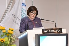 Сахиба Гафарова выступила на 151-й Ассамблее Межпарламентского Союза (ФОТО)