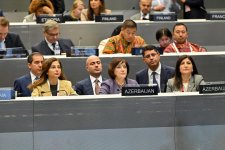 Сахиба Гафарова выступила на 151-й Ассамблее Межпарламентского Союза (ФОТО)