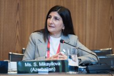 Депутат Севиль Микаилова выступила с докладом на заседании Бюро и Форуме женщин-парламентариев IPU в Женеве (ФОТО/ВИДЕО)