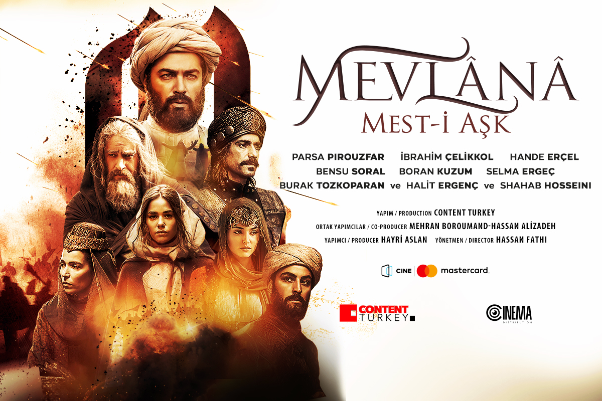 Эксклюзивно в CineMastercard представлена премьера исторической драмы Mevlana Mest-i Aşk (ВИДЕО)