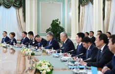 В Астане с участием Президента Ильхама Алиева и Президента Касым-Жомарта Токаева состоялось второе заседание Высшего межгосударственного совета Азербайджан-Казахстан (ФОТО)