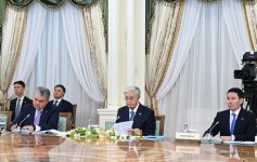 В Астане с участием Президента Ильхама Алиева и Президента Касым-Жомарта Токаева состоялось второе заседание Высшего межгосударственного совета Азербайджан-Казахстан (ФОТО)
