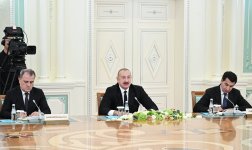 В Астане с участием Президента Ильхама Алиева и Президента Касым-Жомарта Токаева состоялось второе заседание Высшего межгосударственного совета Азербайджан-Казахстан (ФОТО)