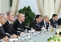 В Астане с участием Президента Ильхама Алиева и Президента Касым-Жомарта Токаева состоялось второе заседание Высшего межгосударственного совета Азербайджан-Казахстан (ФОТО)