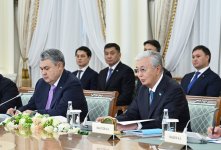 В Астане с участием Президента Ильхама Алиева и Президента Касым-Жомарта Токаева состоялось второе заседание Высшего межгосударственного совета Азербайджан-Казахстан (ФОТО)