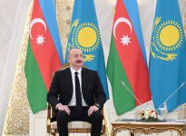 В Астане состоялась встреча Президента Ильхама Алиева с Президентом Касым-Жомартом Токаевым в формате один на один (ФОТО)