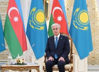 В Астане состоялась встреча Президента Ильхама Алиева с Президентом Касым-Жомартом Токаевым в формате один на один (ФОТО)