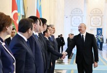 В Астане состоялась церемония официальной встречи Президента Ильхама Алиева (ФОТО)