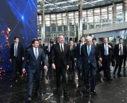 Президент Ильхам Алиев и Президент Касым-Жомарт Токаев посетили Международный центр искусственного интеллекта Alem.ai в Астане (ФОТО)