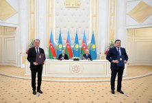 Состоялся обмен документами, подписанными между Азербайджаном и Казахстаном (ФОТО)