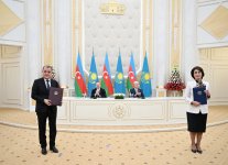 Состоялся обмен документами, подписанными между Азербайджаном и Казахстаном (ФОТО)