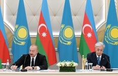 Состоялся обмен документами, подписанными между Азербайджаном и Казахстаном (ФОТО)
