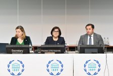 Сахиба Гафарова председательствовала на обсуждениях на 151-й Ассамблее Межпарламентского союза (ФОТО)