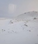 Снегопад в Лачине (ФОТО)